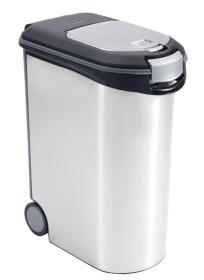 Curver Zásobník na krmivo 20 kg / 54 l metalický bílý Curver Zásobník na krmivo 20 kg / 54 l metalický bílý