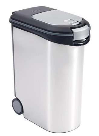 Curver Zásobník na krmivo 20 kg / 54 l metalický bílý Curver Zásobník na krmivo 20 kg / 54 l metalický bílý