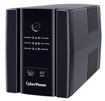 CyberPower UT GreenPower Series UPS 1500VA/900W, české zásuvky CyberPower UT GreenPower Series UPS 1500VA/900W, české zásuvky