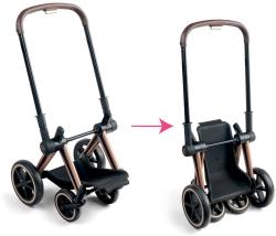 CYBEX Kočík Black čierny skladací 3v1 pre bábiku bábätko