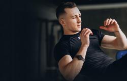 Cycplus Pásek na paži H1 se snímačem srdečního tepu