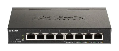 D-Link DGS-1100-08PV2 8-Port PoE Gigabit Smart Managed Switch- 8-Port 1000BaseTX Auto-Negotiating 10/100/1000Mbps Switch D-Link DGS-1100-08PV2 8-Port PoE Gigabit Smart Managed Switch- 8-Port 1000BaseTX Auto-Negotiating 10/100/1000Mbps Switch