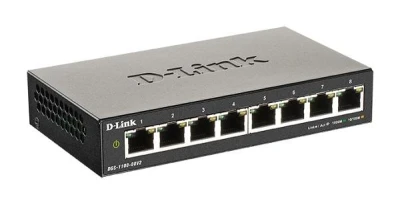 D-Link DGS-1100-08V2/E 8-Port Gigabit Smart Managed Switch- 8-Port 100BaseTX Auto-Negotiating 10/100/1000Mbps Switch D-Link DGS-1100-08V2/E 8-Port Gigabit Smart Managed Switch- 8-Port 100BaseTX Auto-Negotiating 10/100/1000Mbps Switch