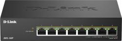 D-Link DMS-108P/E 8 ports 2.5G/MultiGig PoE Unmanaged Switch, Metal
