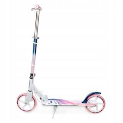 Raven Anabel 200mm navy/pink dětská koloběžka s ruční brzdou