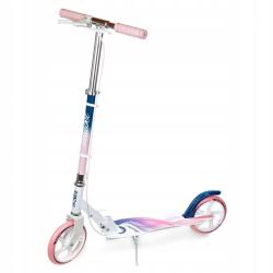 Raven Anabel 200mm navy/pink dětská koloběžka s ruční brzdou