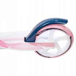 Raven Anabel 200mm navy/pink dětská koloběžka s ruční brzdou