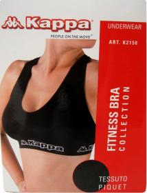 Kappa K2150 černá dámská sportovní podprsenka