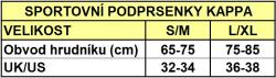 Kappa K2150 černá dámská sportovní podprsenka