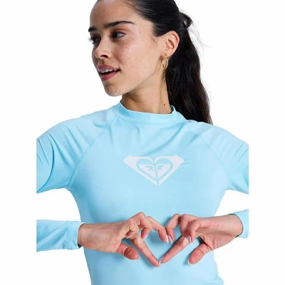 Roxy BLUE TURQUOISE dlouhý rukáv - dámské lycrové triko