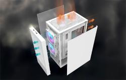 Darkflash A290 bílá počítačová skříň