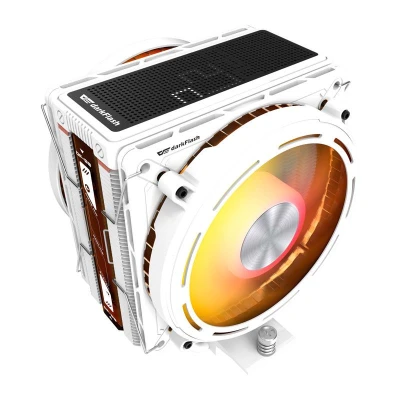 Darkflash E400 PLUS bílý chladič procesoru