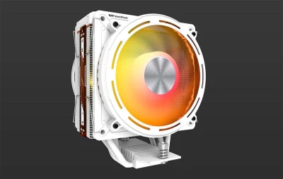 Darkflash E400 PLUS bílý chladič procesoru