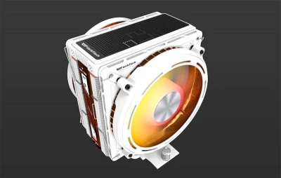 Darkflash E400 PLUS bílý chladič procesoru