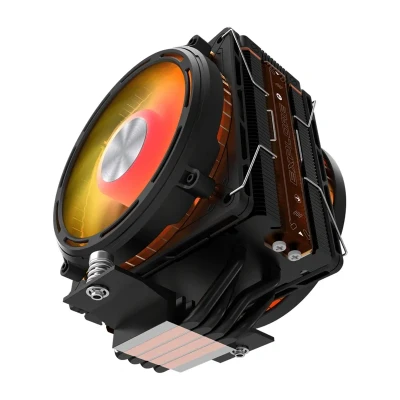 Darkflash E400 PLUS černý aktivní chladič procesoru