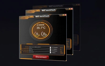 Darkflash Chladič počítače DN-D360 BLACK