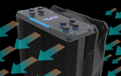 Darkflash Z4 PRO MIST černý CPU chladič