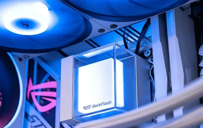 Darkflash CB360 bílý AIO vodní chladič procesoru