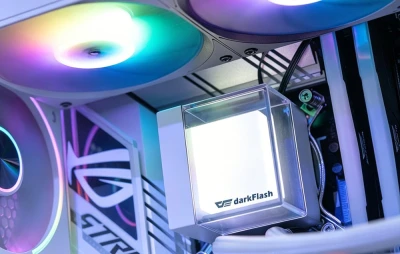 Darkflash CB360 bílý AIO vodní chladič procesoru