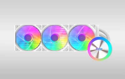 darkFlash DG360 bílý vodní chladič procesoru