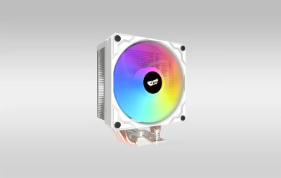 darkFlash M400 ARGB bílý chladič procesoru
