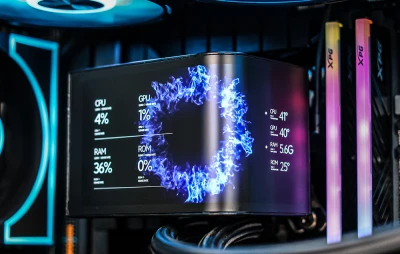 darkFlash UV360 černý chladič procesoru