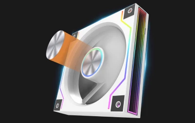 DarkFlash DM20 LINE bílý 120mm ARGB ventilátor do počítačové skříně