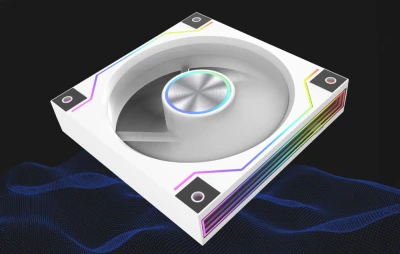 DarkFlash DM20 LINE bílý 120mm ARGB ventilátor do počítačové skříně