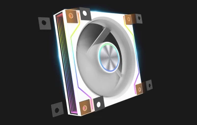 DarkFlash DM20 LINE bílý 120mm ARGB ventilátor do počítačové skříně