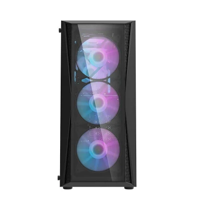 Darkflash Počítačová skříň DK352 Plus se 4 ventilátory (černá)