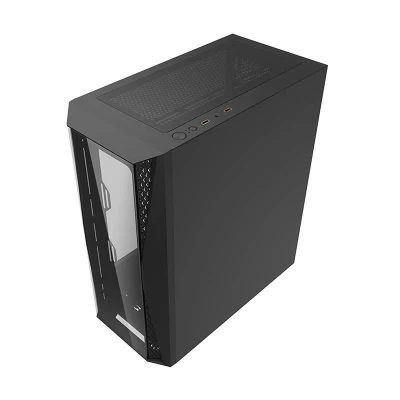 Darkflash Počítačová skříň DK352 Plus se 4 ventilátory (černá)