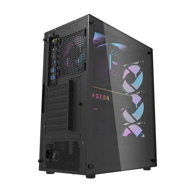 Darkflash Počítačová skříň DK352 Plus se 4 ventilátory (černá)