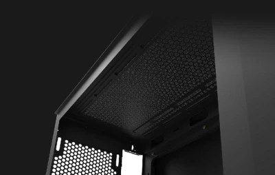 Darkflash Počítačová skříň DK352 Plus se 4 ventilátory (černá)