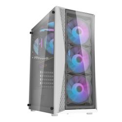 Darkflash Počítačová skříň DK352 Plus se 4 ventilátory (černobílá) Darkflash Počítačová skříň DK352 Plus se 4 ventilátory (černobílá)