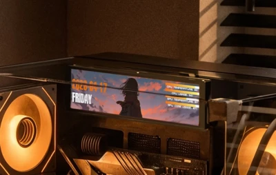Darkflash V92 9,2" IPS černý monitor