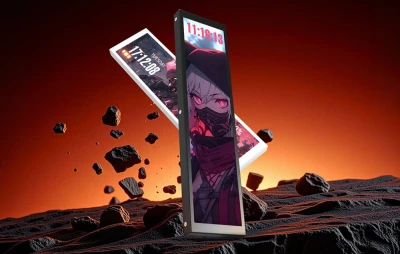 Darkflash V92 9,2" IPS černý monitor