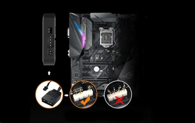 Darkflash RC2 RGB PWM černá ovládací skříňka ventilátoru pro počítač
