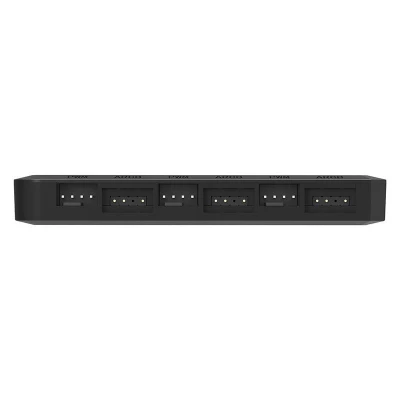 Darkflash RC2 RGB PWM černá ovládací skříňka ventilátoru pro počítač