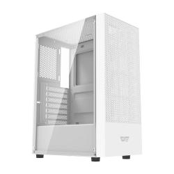 Darkflash Počítačová skříň A290 + 3 ventilátory (bílá)