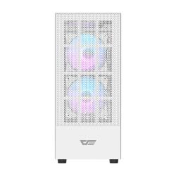 Darkflash Počítačová skříň A290 + 3 ventilátory (bílá)