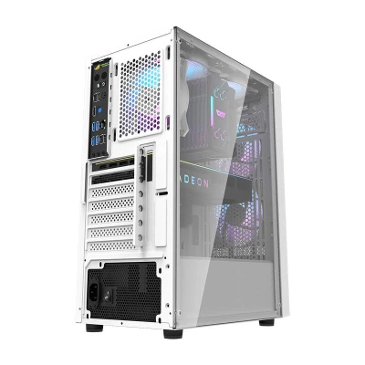 Darkflash Počítačová skříň A290 + 3 ventilátory (bílá)