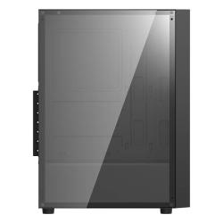 Darkflash Počítačová skříň A290 + 3 ventilátory (černá)