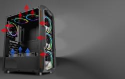 Darkflash Počítačová skříň Aquarius Acrylic