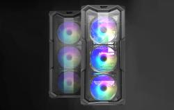 Darkflash Počítačová skříň Aquarius Mesh (černá)