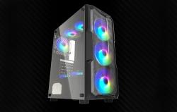 Darkflash Počítačová skříň Aquarius Mesh (černá)