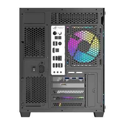 Darkflash B275 PRO černá počítačová skříň se 6 ventilátory