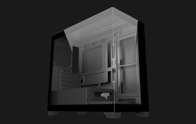 Darkflash C218M černá počítačová skříň s 6 ventilátory ARGB
