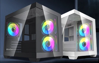 Darkflash Počítačová skříň C275P bez ventilátorů (černá)