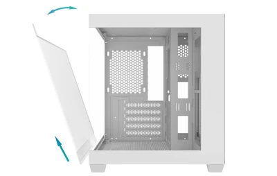 Darkflash Počítačová skříň C275P bez ventilátorů (černá)