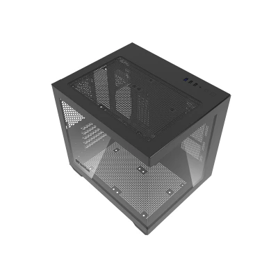 Darkflash Počítačová skříň C275P bez ventilátorů (černá)